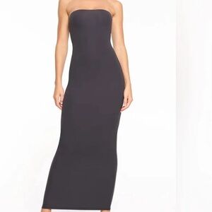 SKIMS Strapless Black Dress